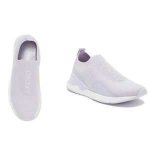 DKNY Womens Rosaline Stretch Sneakers Thistle Purple Lavender Size 7 Slip On